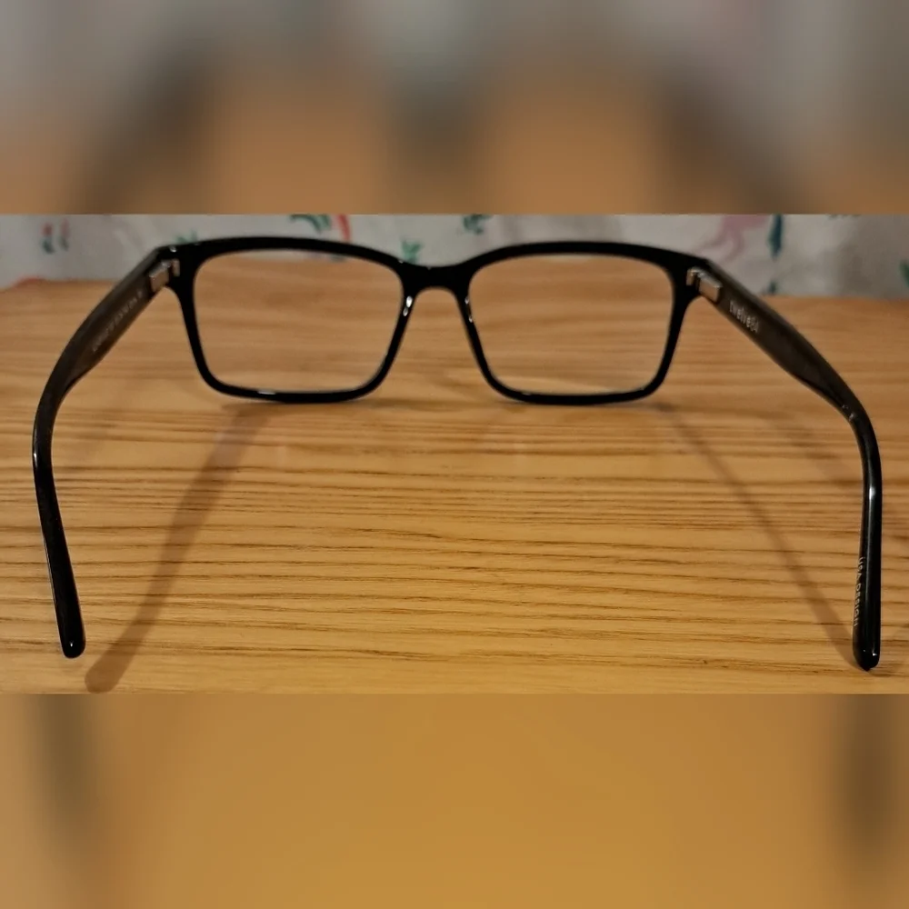 EUC Twelve84 Asheville Black Reading Eye Glasses Eyeglasses Frames School Work
